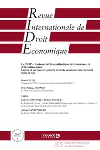 Comment le TTIP s’articulerait-il avec le droit de l’OMC ?